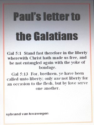 cover image of Letter to the Galatians